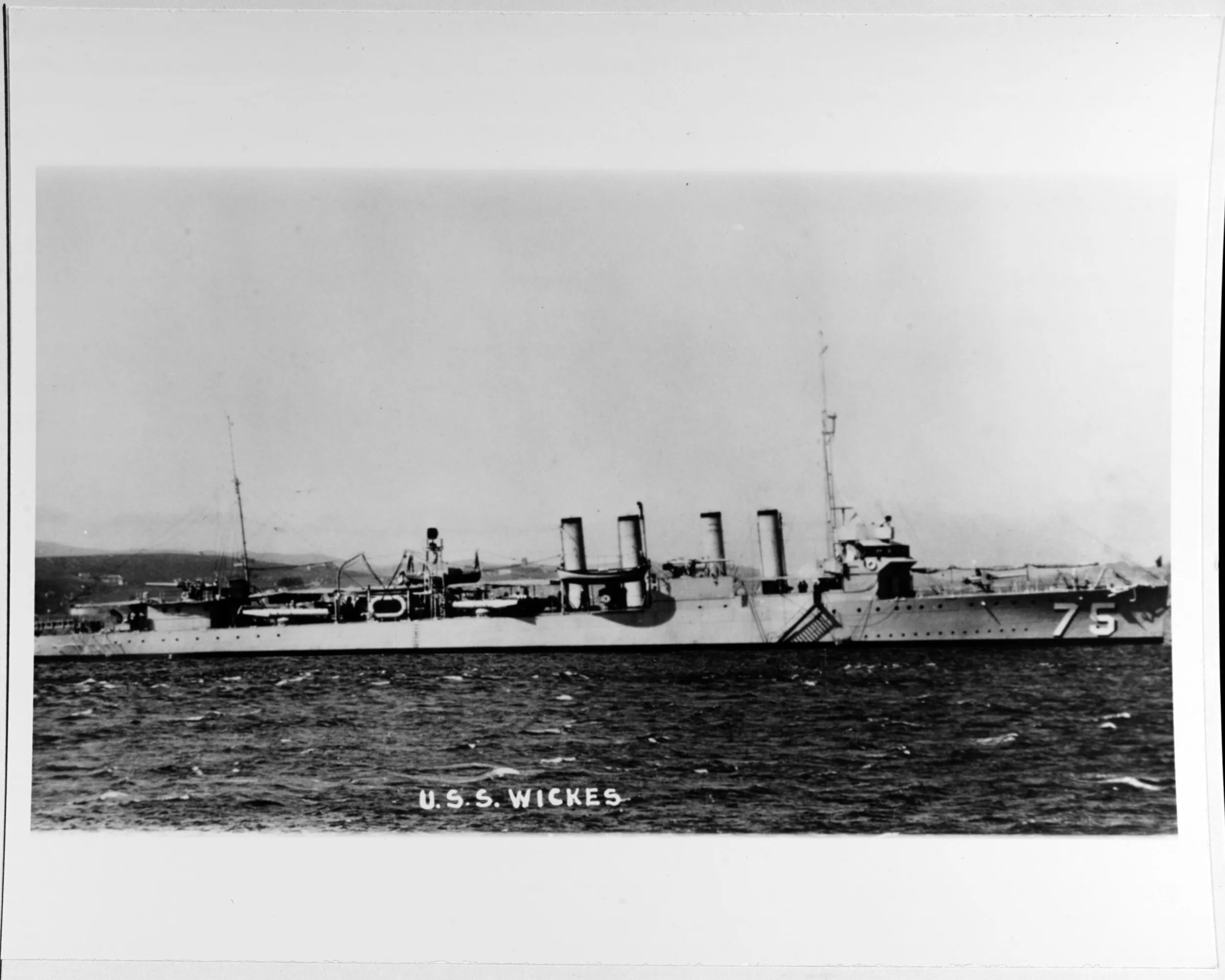 Black and white picture of U-boat UB-88